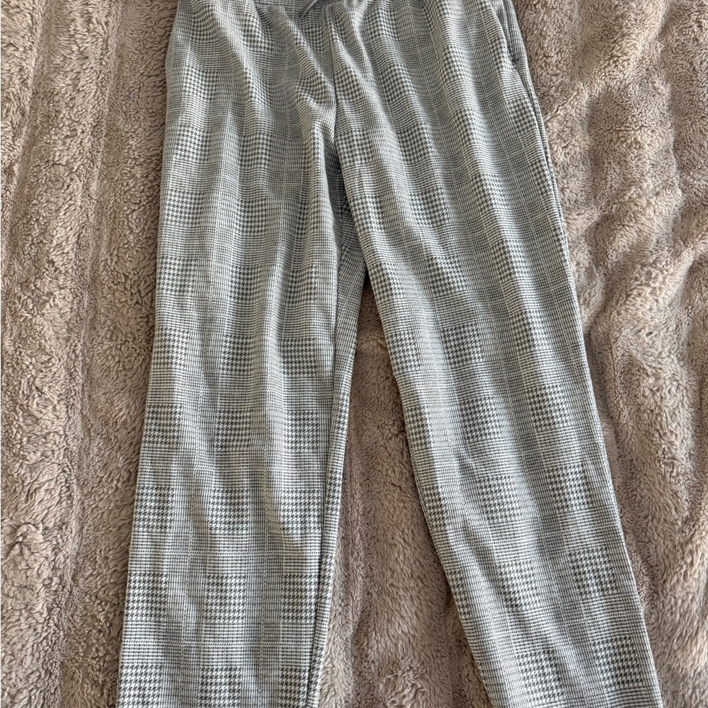 A New Day Grey and White Checkered Pants